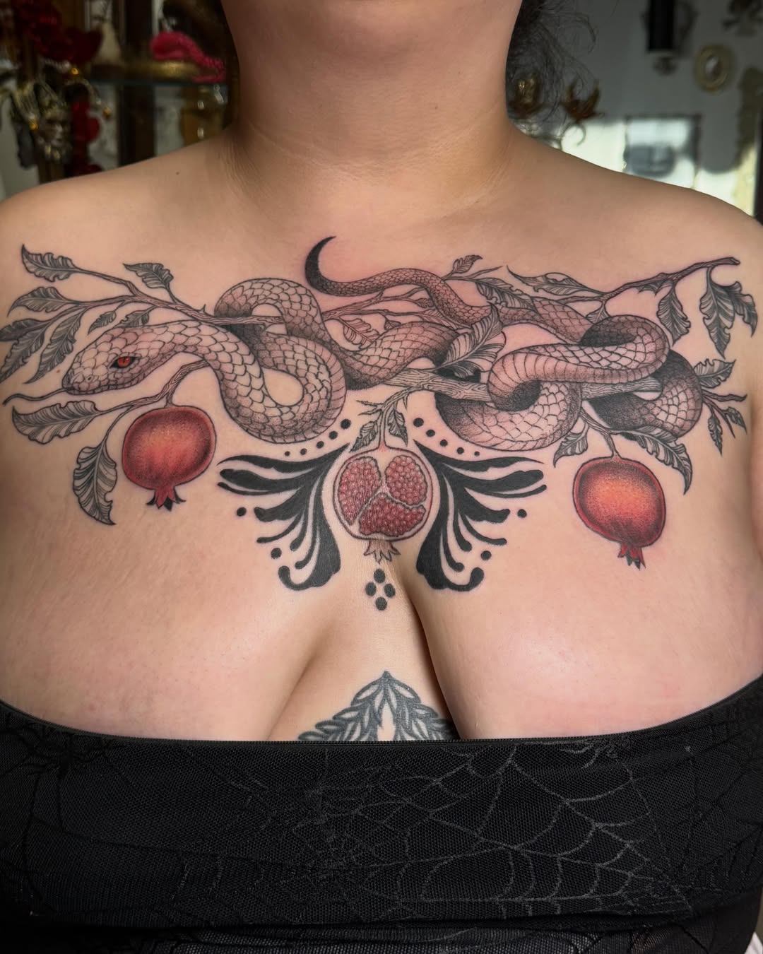 Tattoo by @dimsouls — black_and_grey