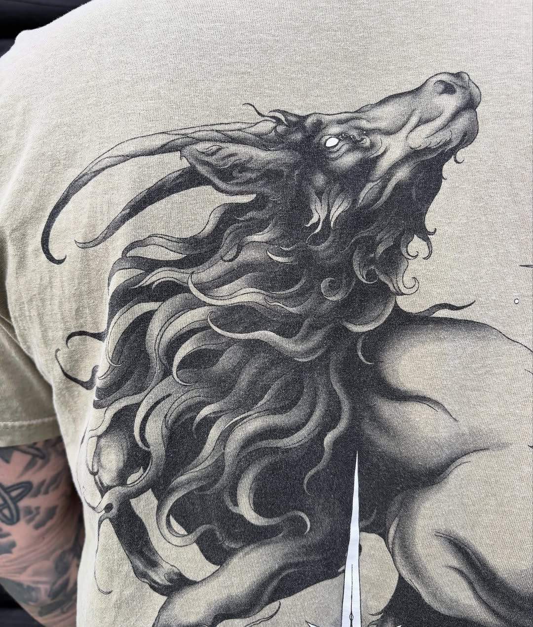 Tattoo by @aarontattooist — black_and_grey, realism