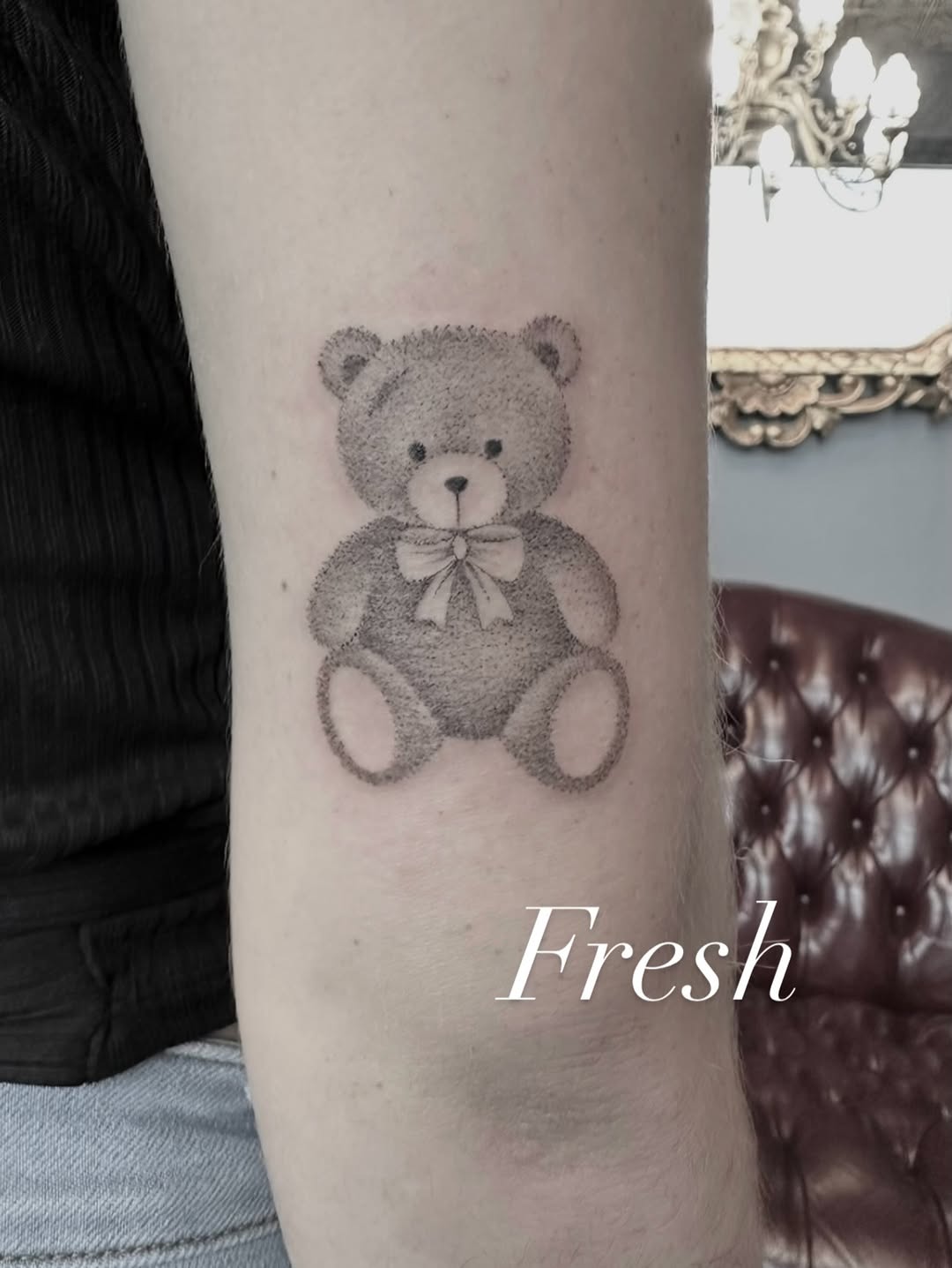Tattoo by @cj.concepts — dotwork, black_and_grey