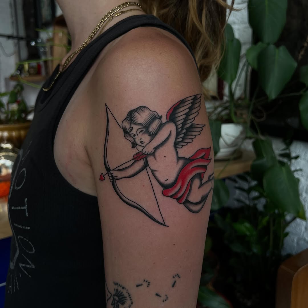 Tattoo by @erae.tattoo โ american_traditional, illustrative