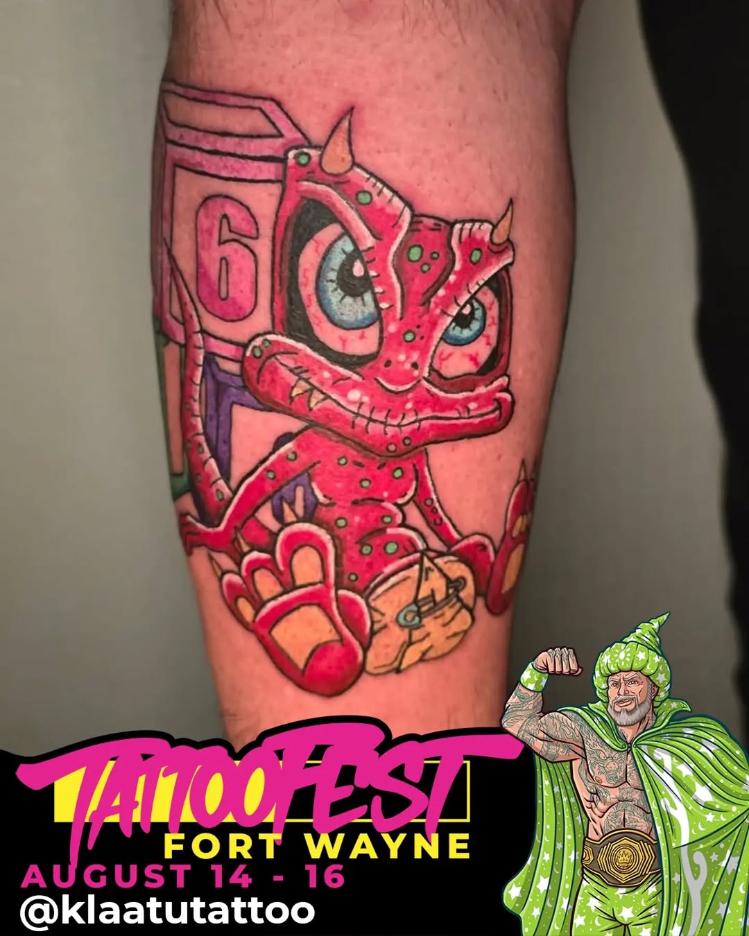 Tattoo by @klaatutattoo — new_school