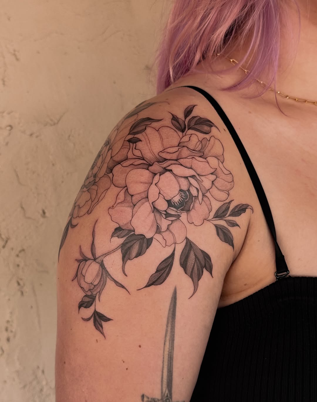 Tattoo by @cailintattoos — illustrative, black_and_grey