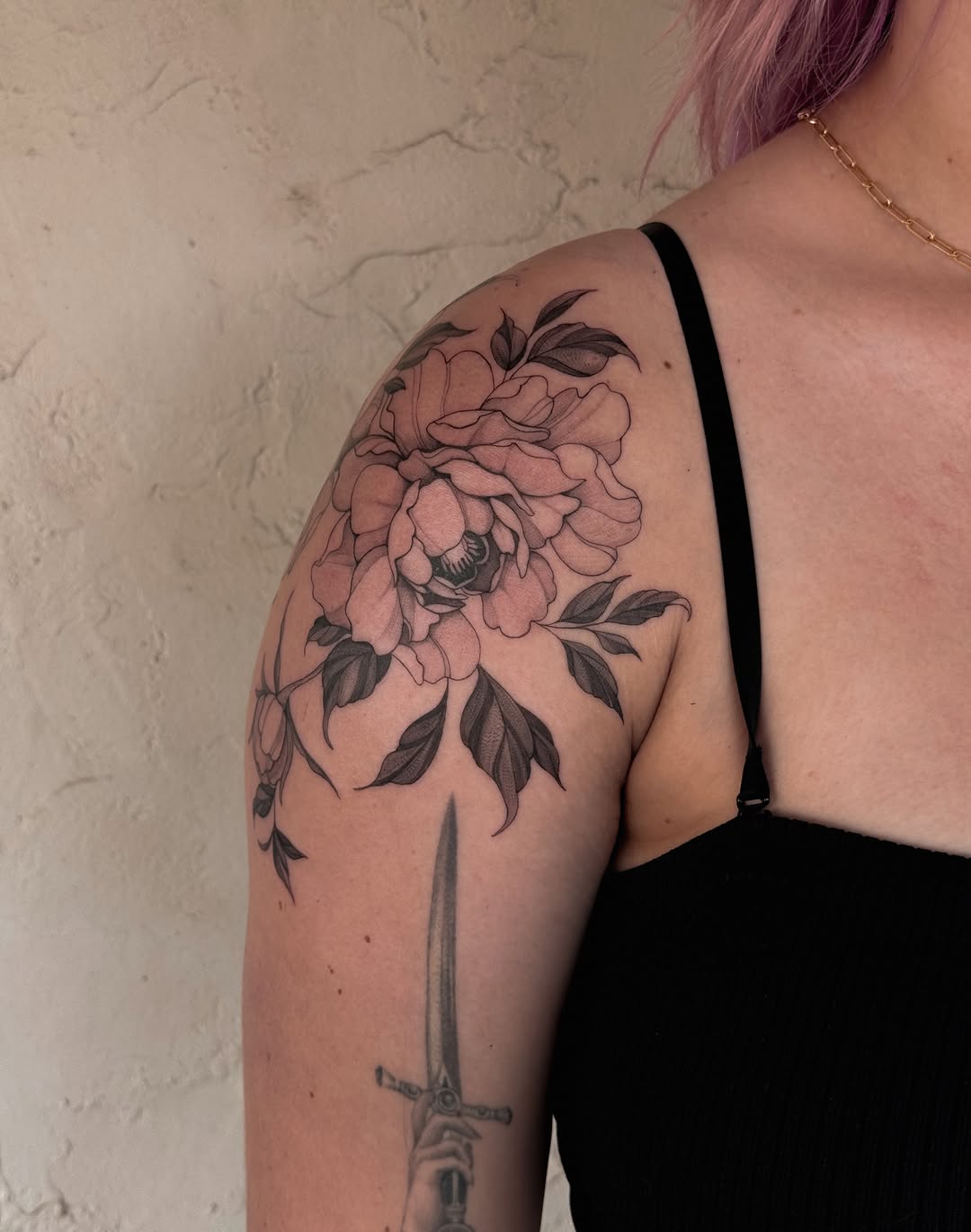 Tattoo by @cailintattoos — illustrative, black_and_grey