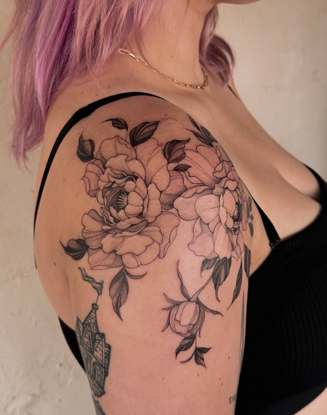 Tattoo by @cailintattoos — illustrative, black_and_grey