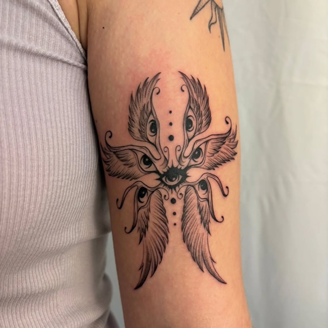 Tattoo by @ink2eye — blackwork