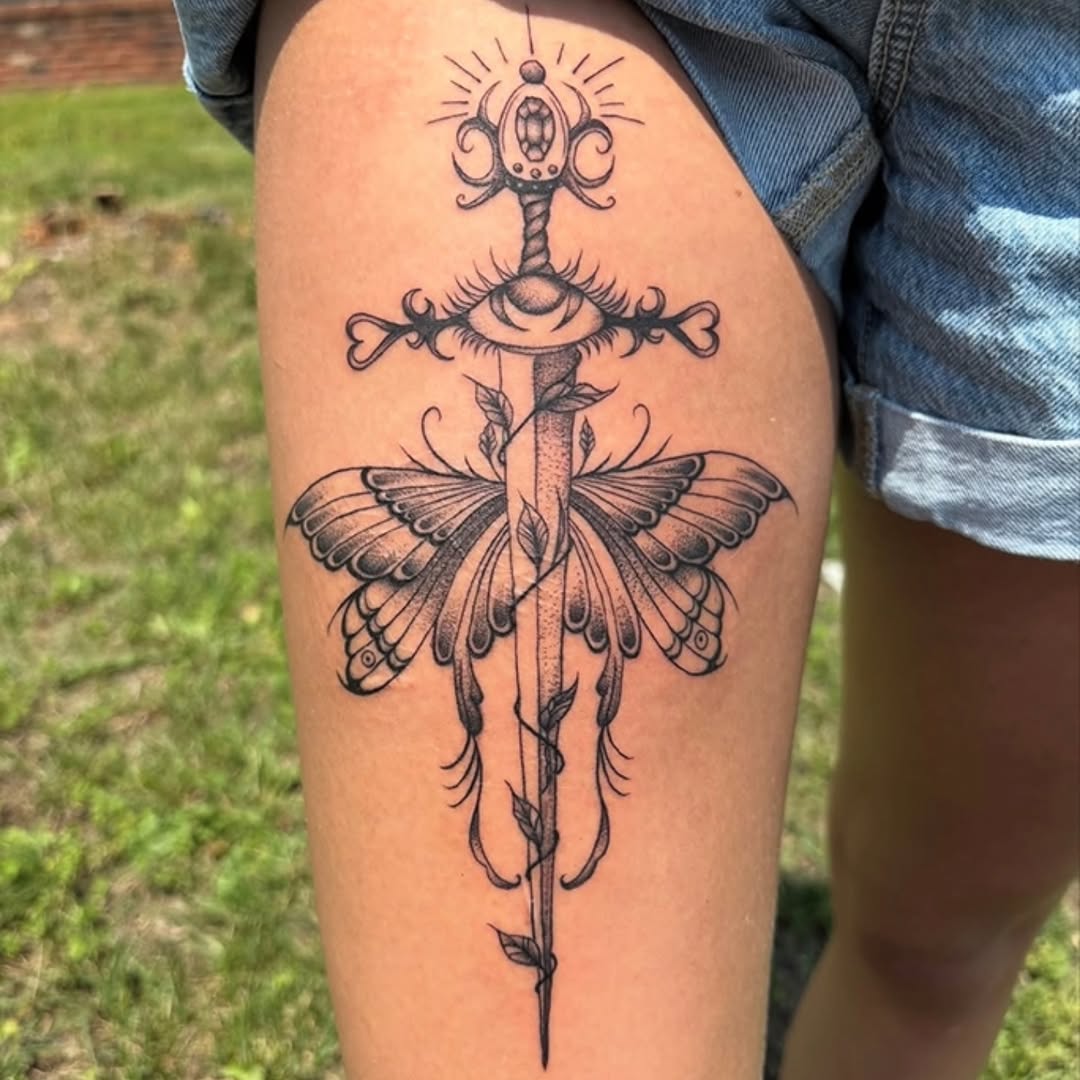 Tattoo by @ink2eye — black_and_grey