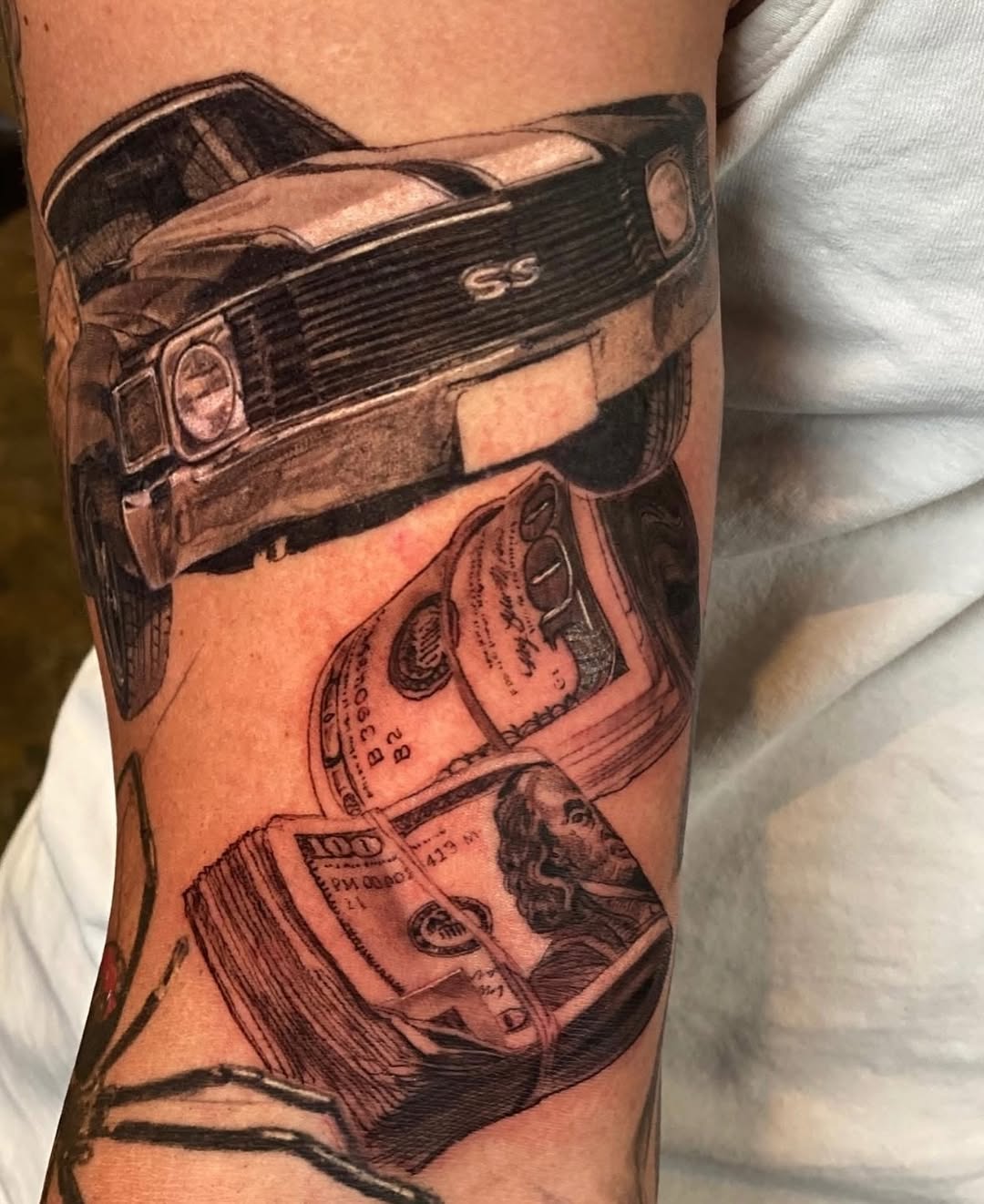 Tattoo by @tattooartist_dano — realism, black_and_grey