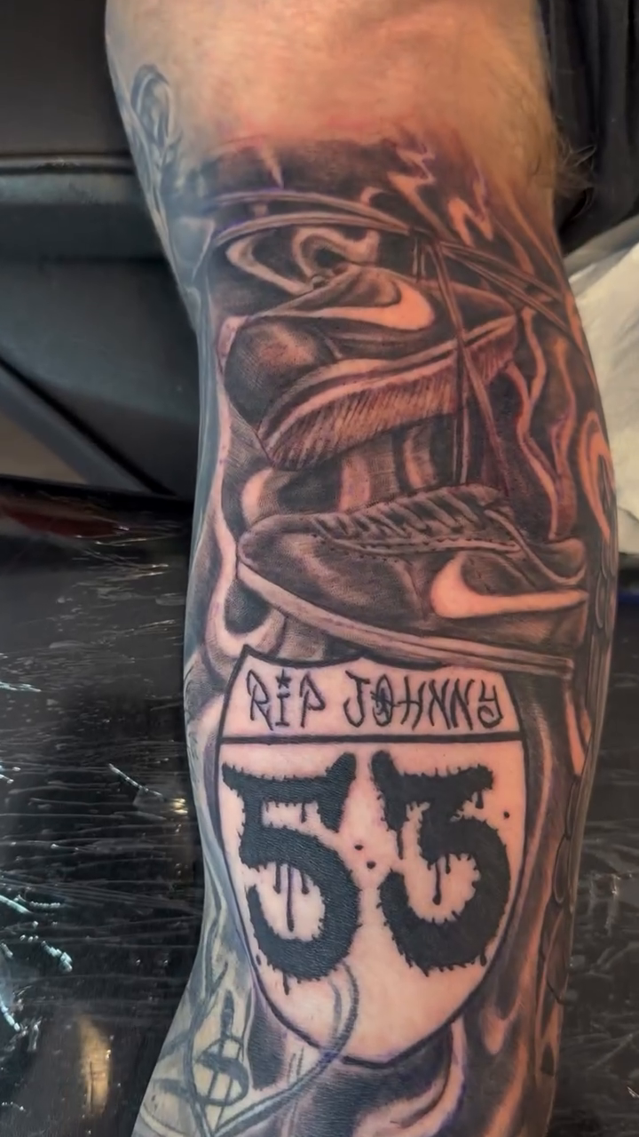 Tattoo by @betotats — black_and_grey
