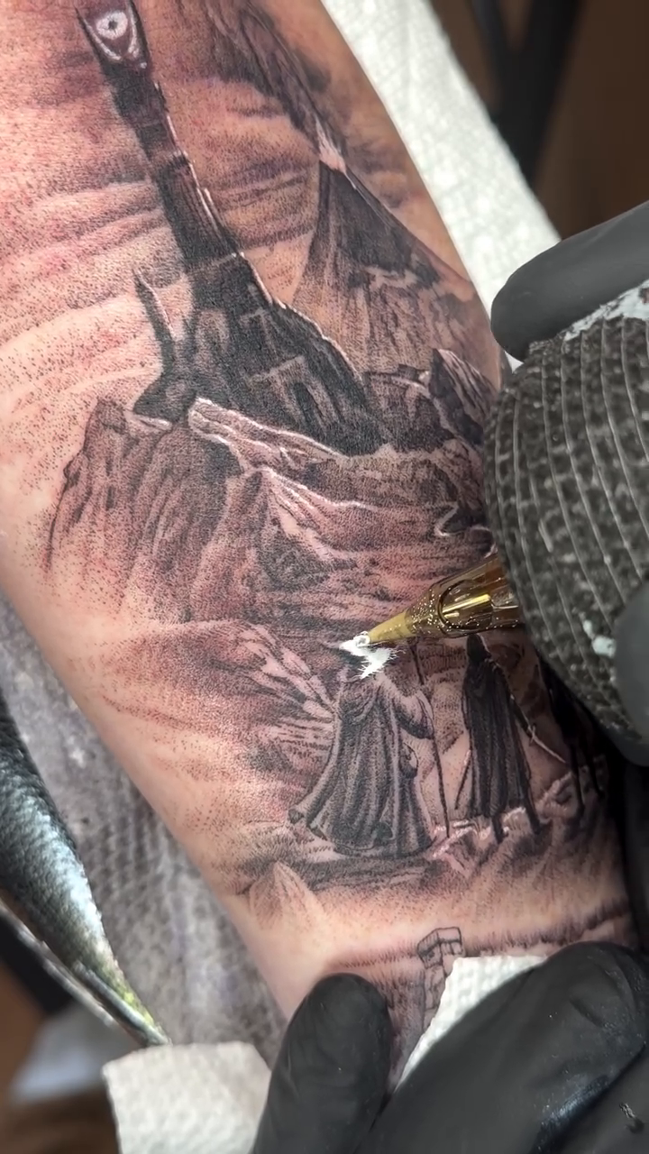Tattoo by @dead_im_sure — realism, black_and_grey