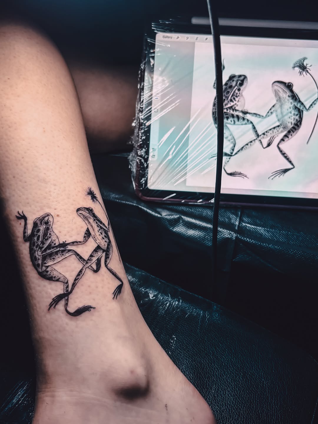 Tattoo by @inkdbyliz — illustrative, black_and_grey