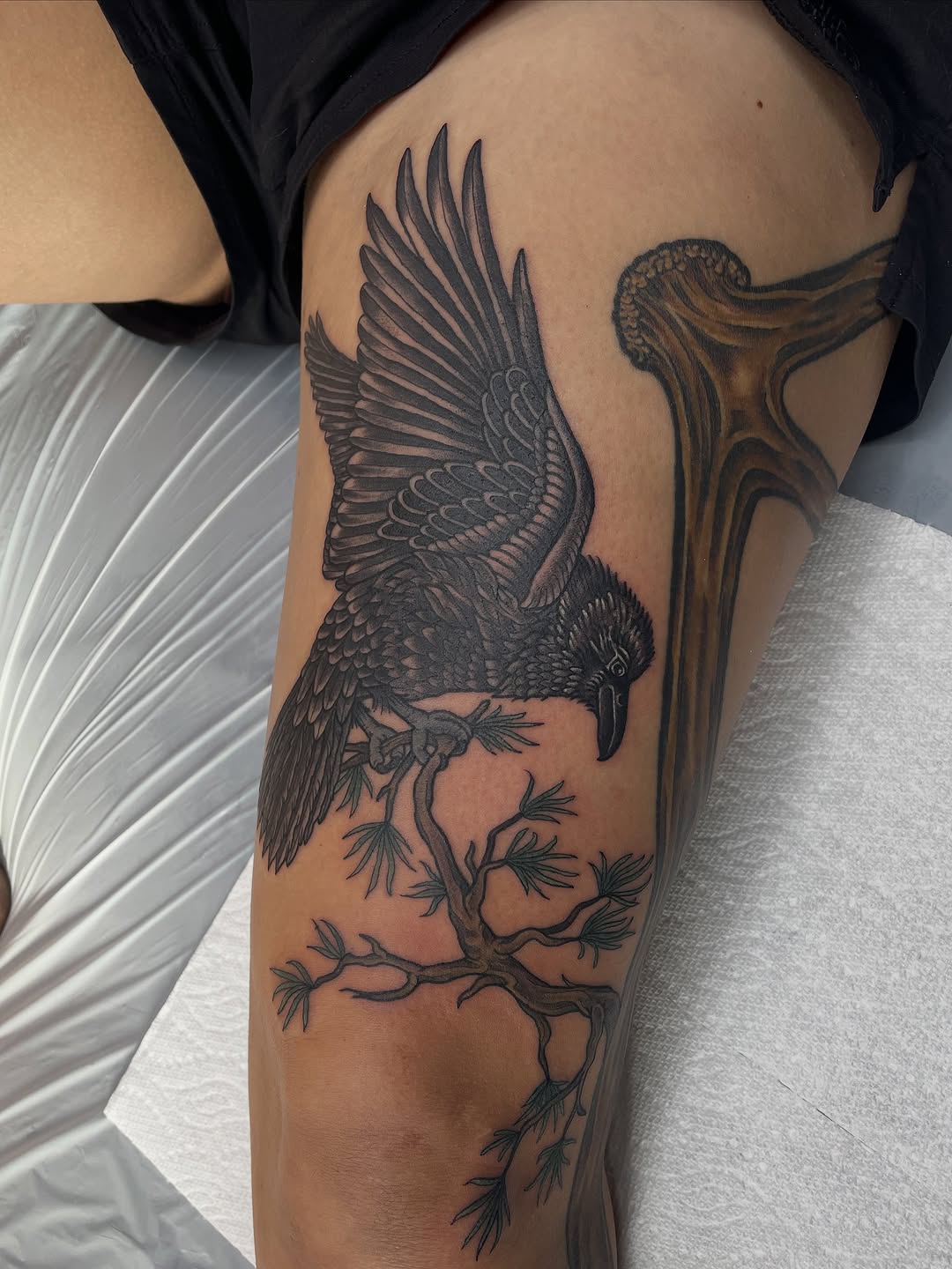 Tattoo by @ajmcguiretattoos β black_and_grey, realism