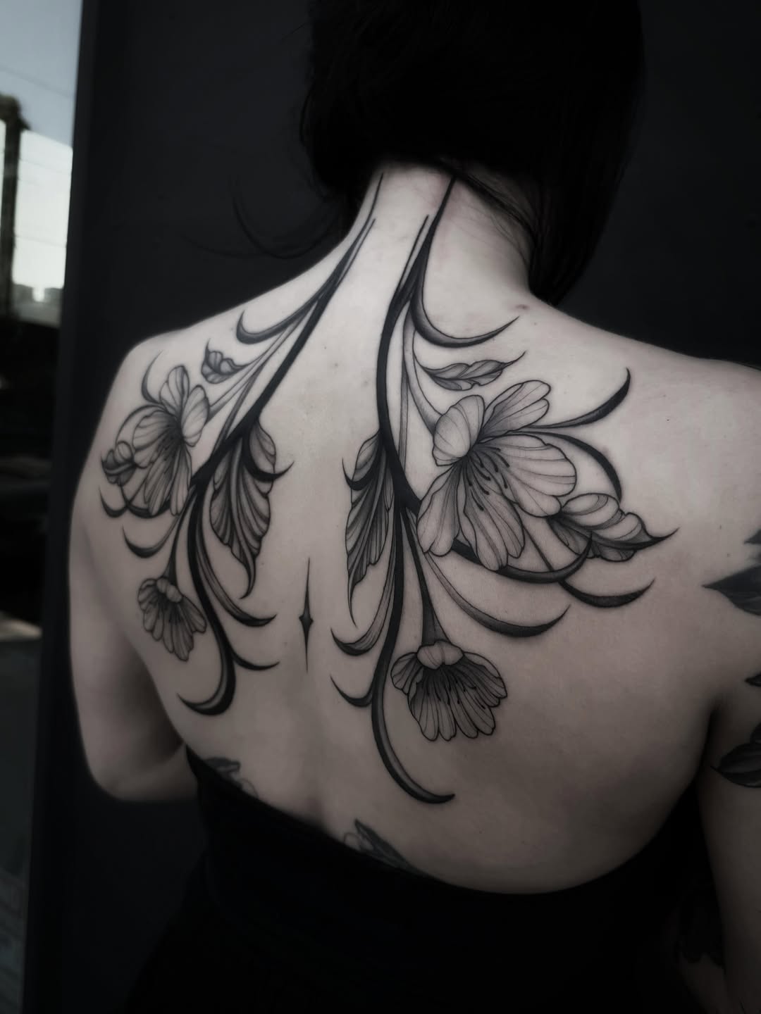 Tattoo by @irotasone β blackwork