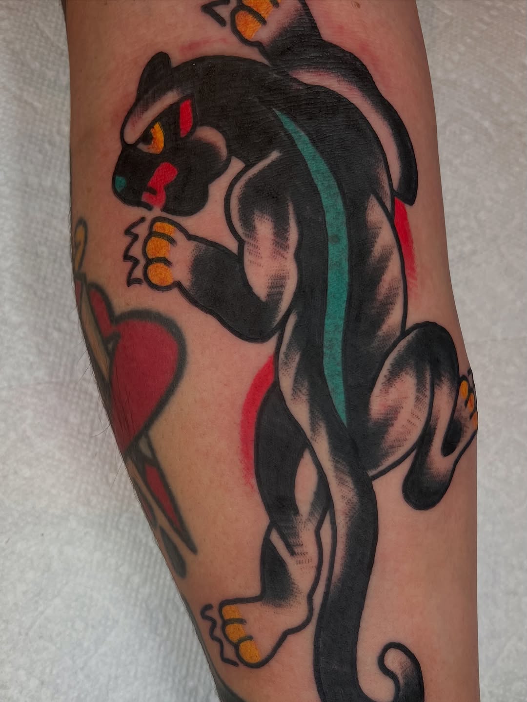 Tattoo by @joecorraltattooer โ american_traditional, black_and_grey