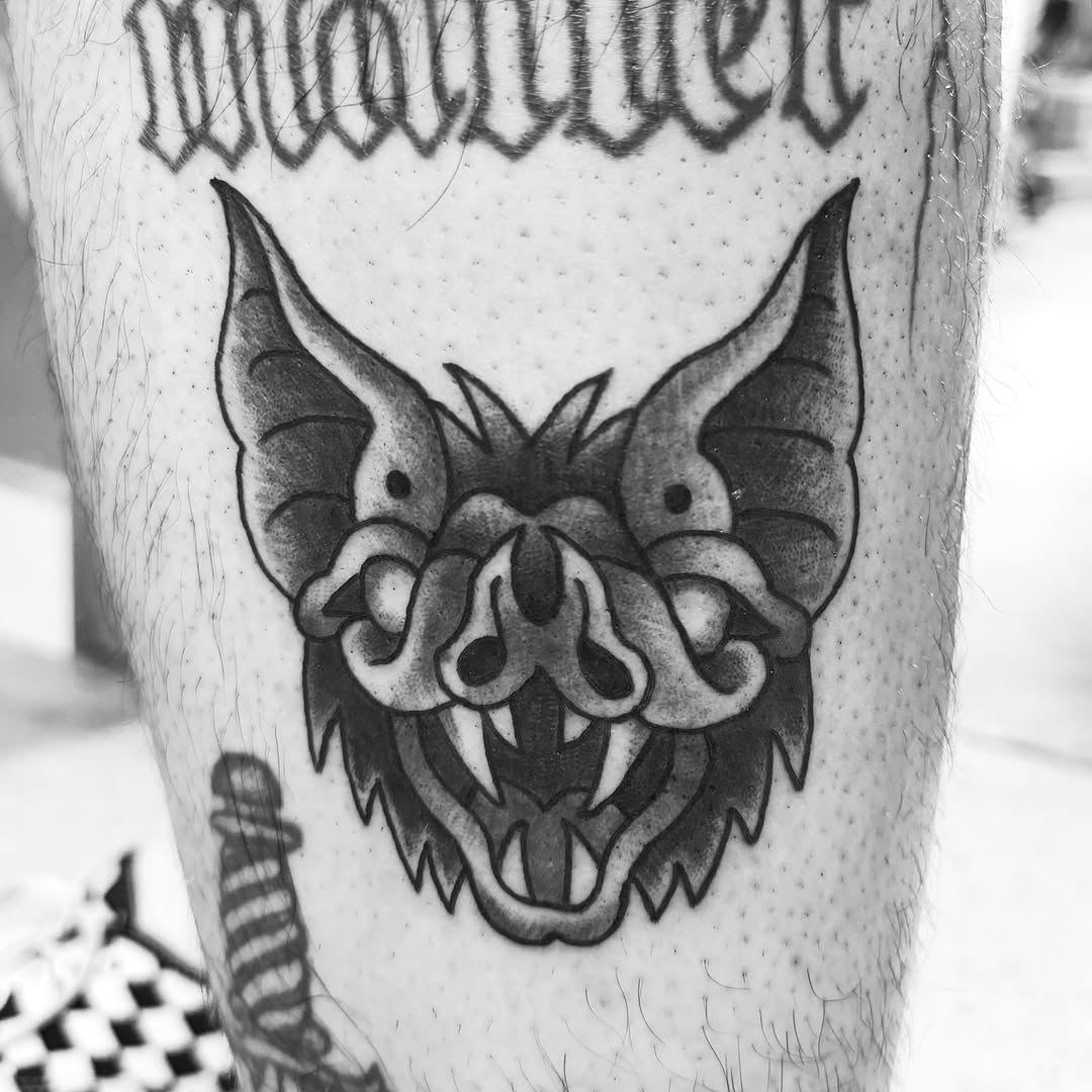 Tattoo by @spencerecoco — american_traditional, black_and_grey