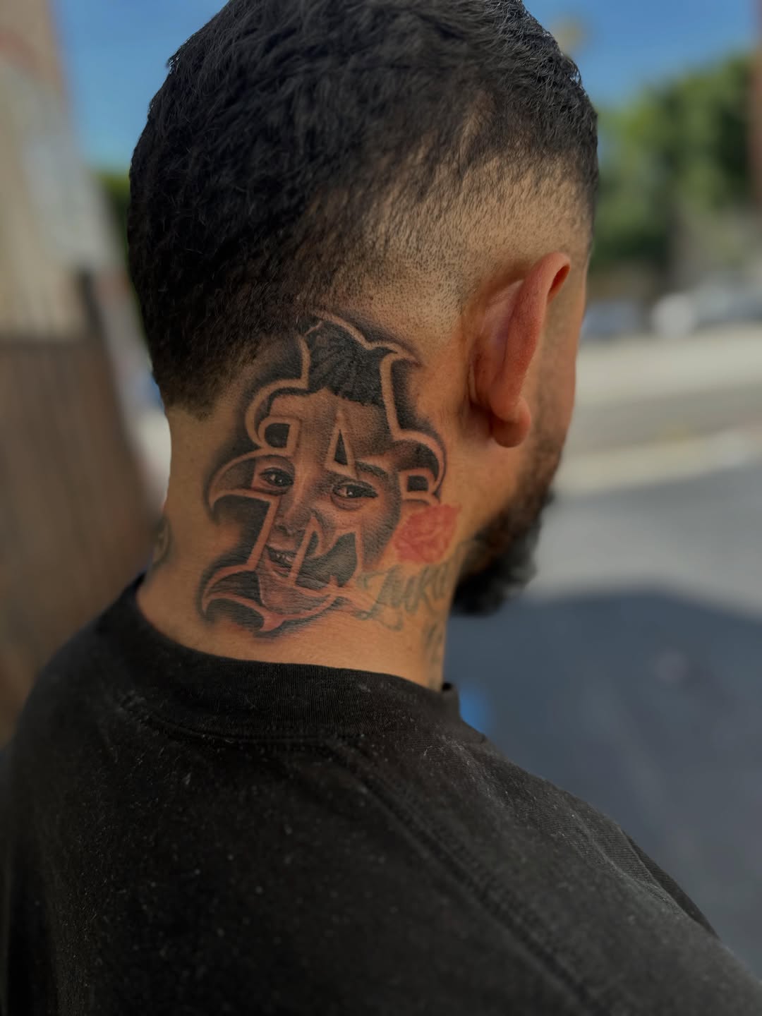 Tattoo by @rubenruiz_tattoos — chicano, lettering_script