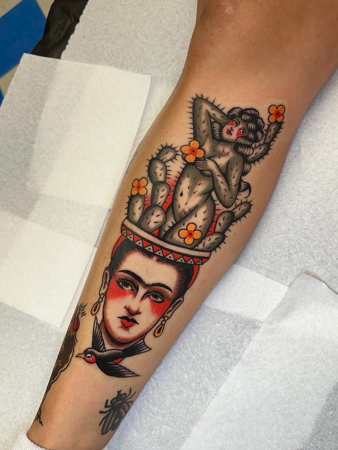 Tattoo by @charlie.rufino — american_traditional, neo_traditional