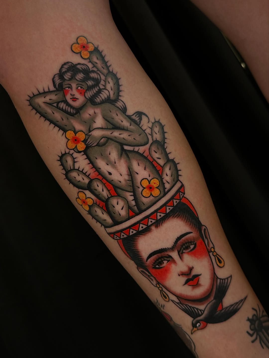 Tattoo by @charlie.rufino — american_traditional, neo_traditional