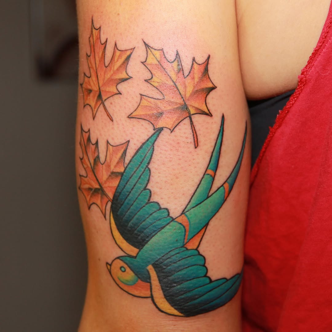 Tattoo by @ink5linger — american_traditional