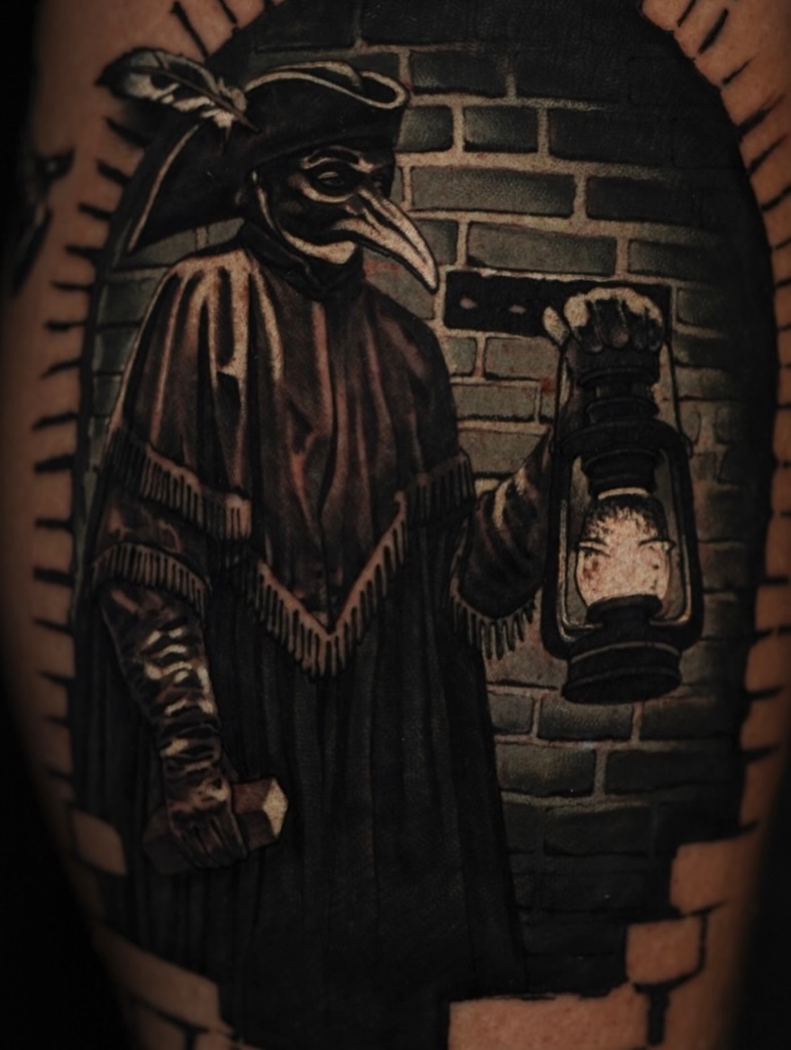 Tattoo by @_hello_vas โ realism, black_and_grey