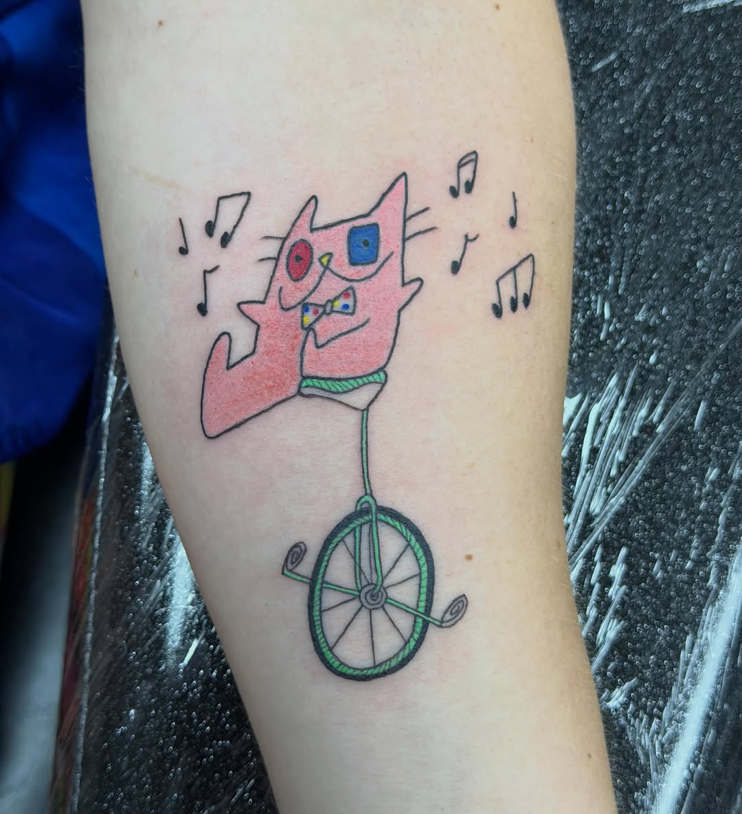 Tattoo by @smilemoretattoos — illustrative, new_school