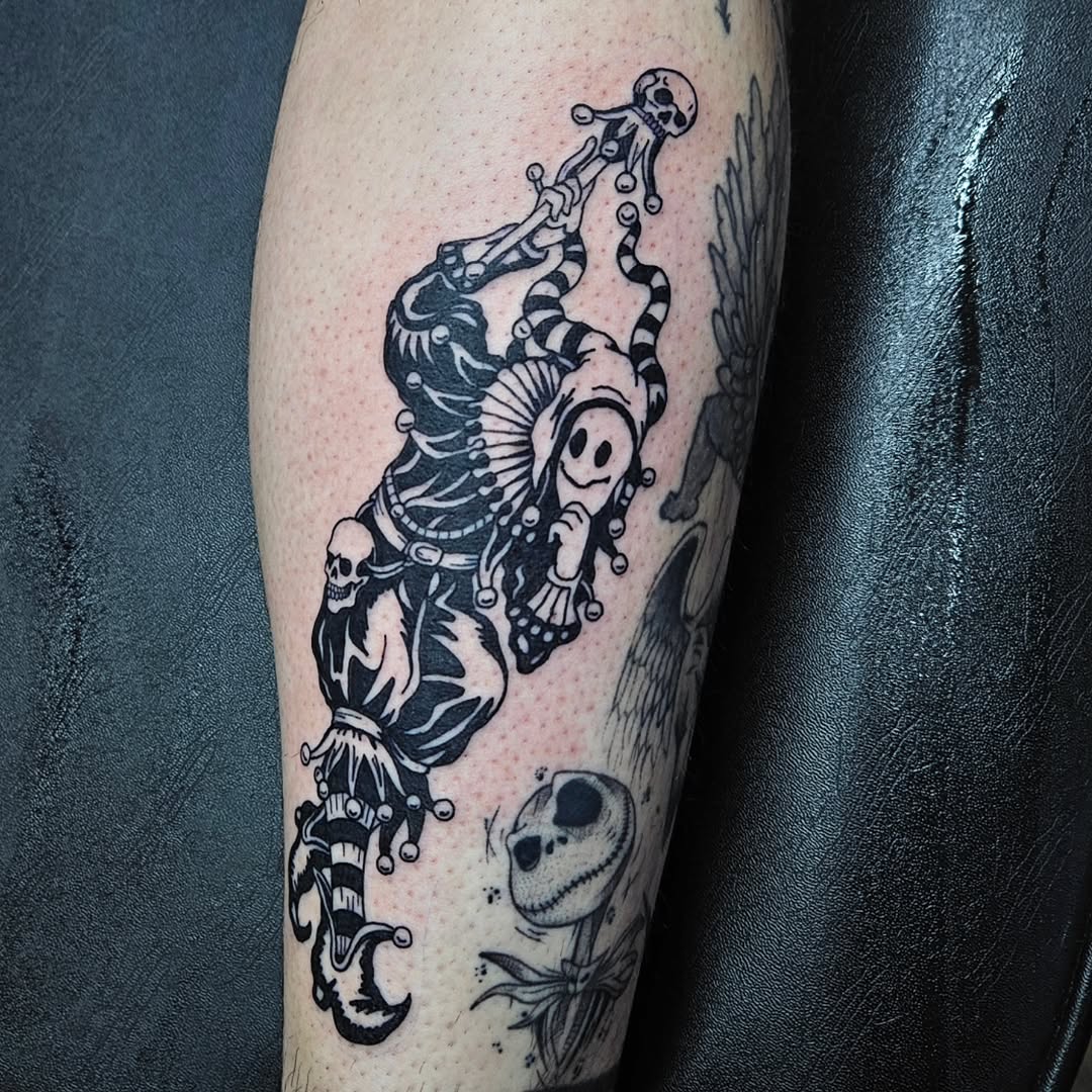 Tattoo by @hbld_danny — blackwork