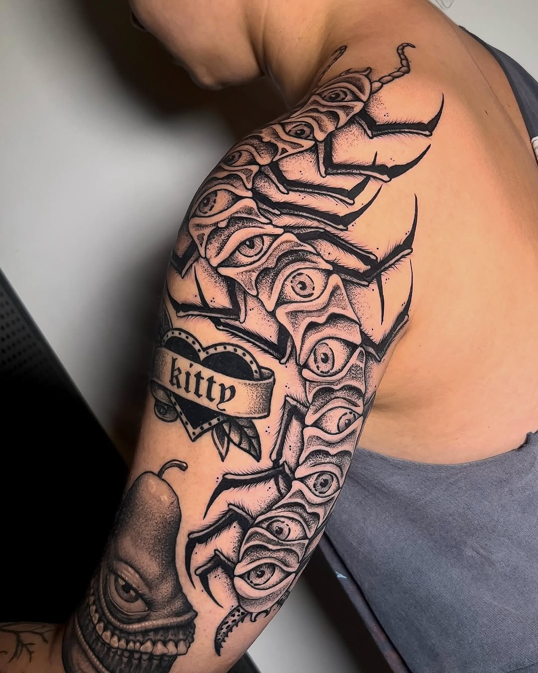 Tattoo by @andrewg.ttt โ illustrative, black_and_grey