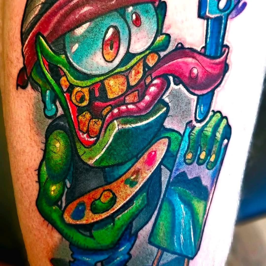 Tattoo by @eddy_arg — new_school
