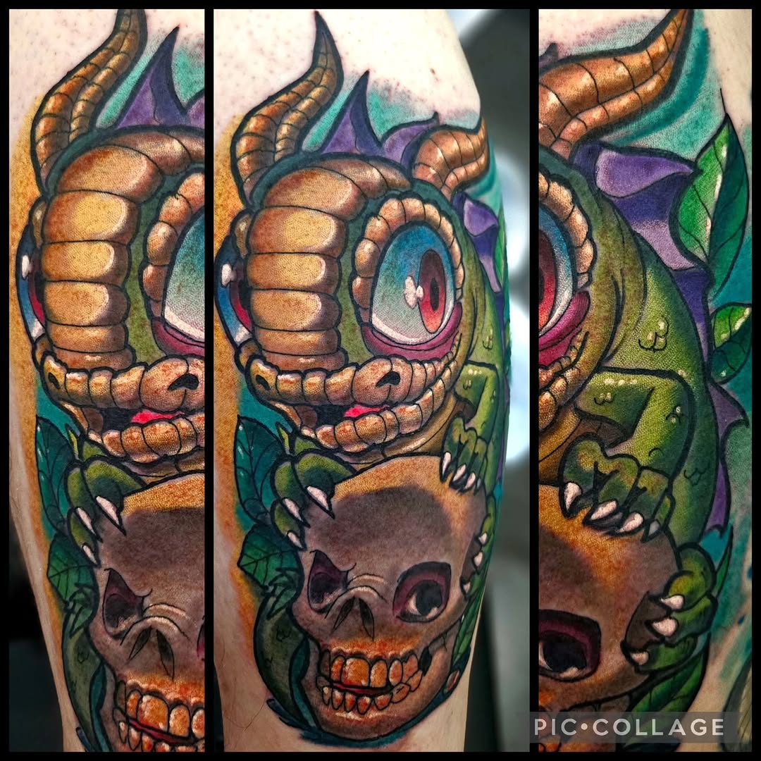 Tattoo by @eddy_arg — new_school