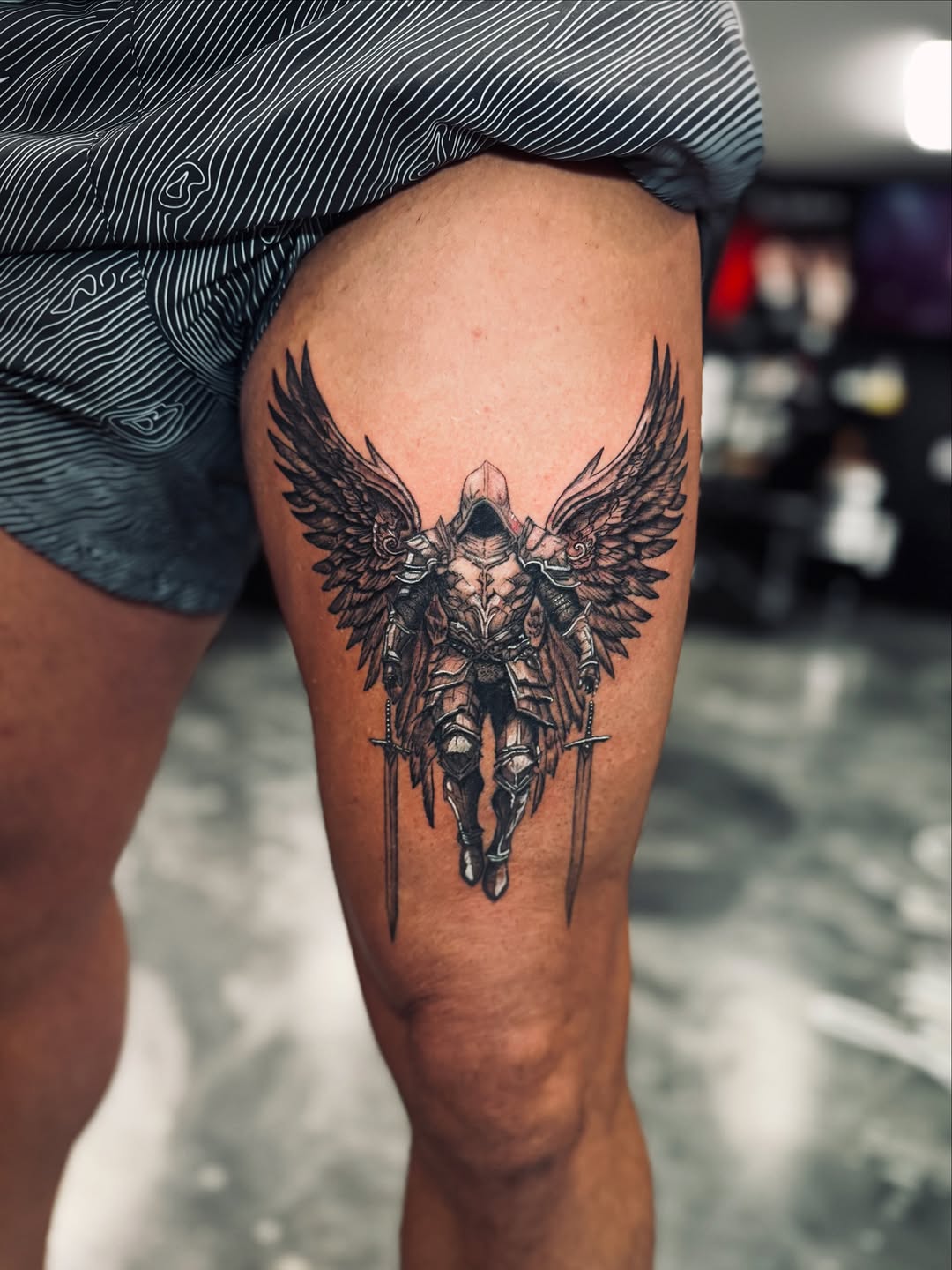 Tattoo by @paolainkart โ realism, black_and_grey