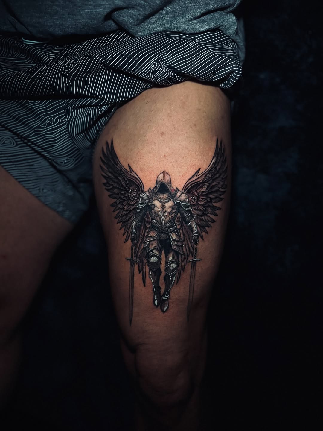 Tattoo by @paolainkart โ realism, black_and_grey