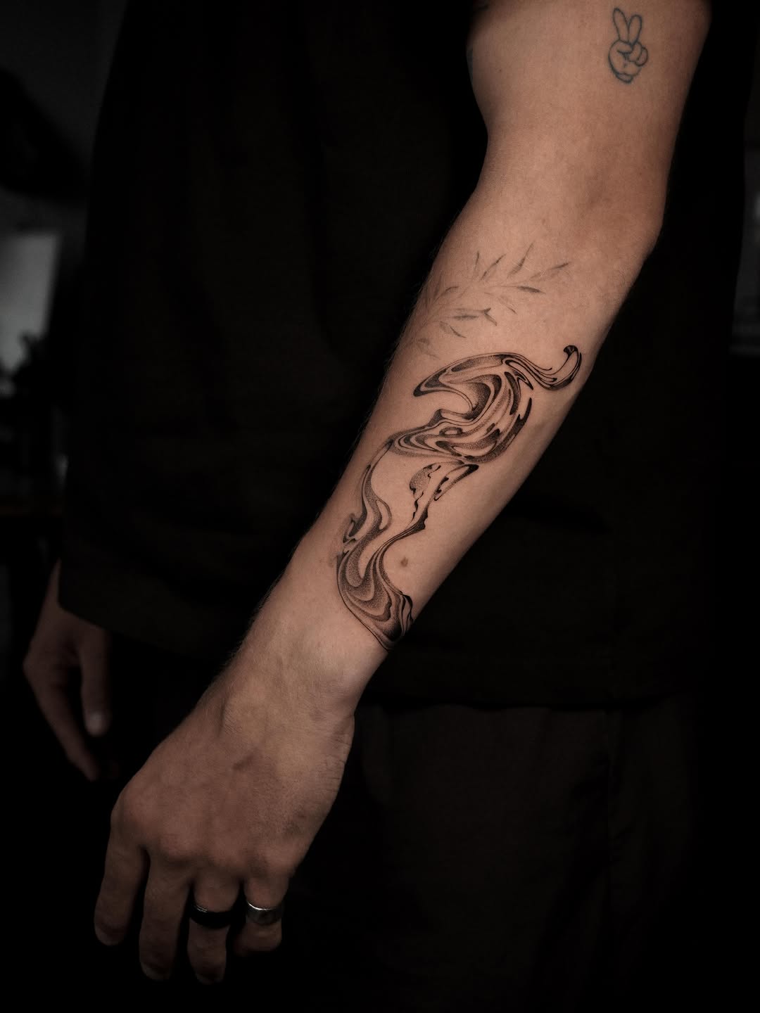 Tattoo by @blackworknyc β black_and_grey, dotwork