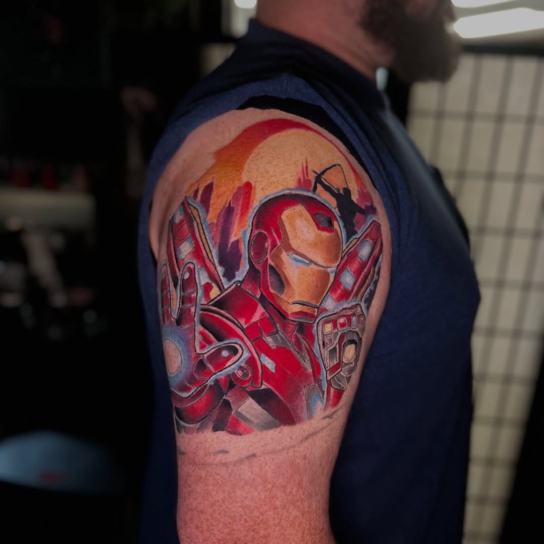 Tattoo by @bobbydouglastattoos — new_school