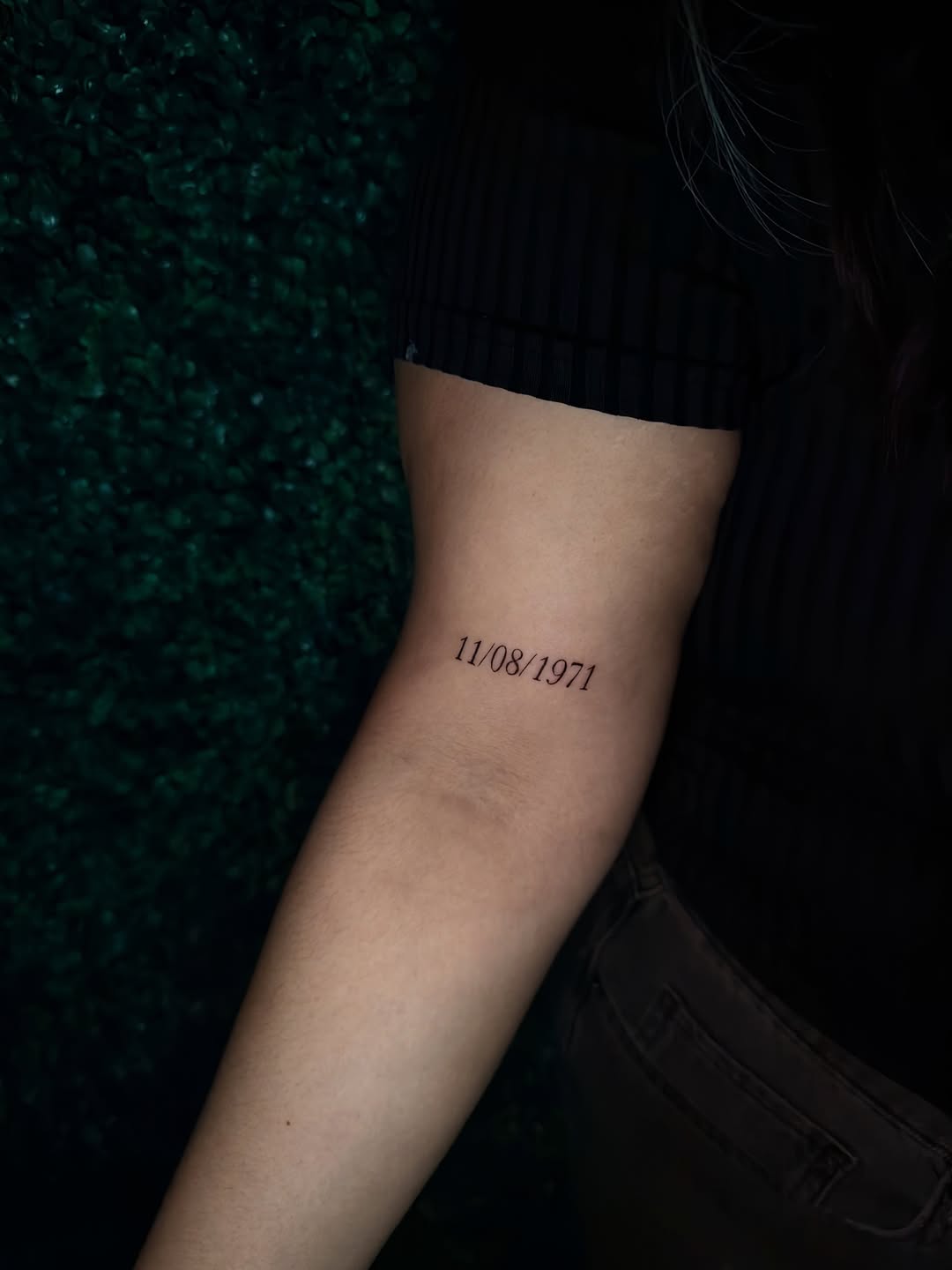 Tattoo by @bellaskytattoos — fine_line, lettering_script