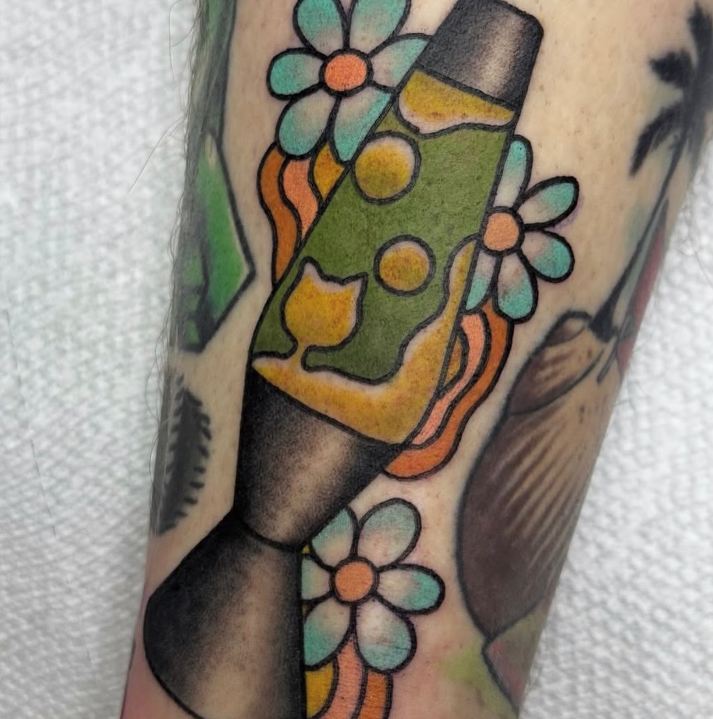 Tattoo by @kara.monstera — new_school