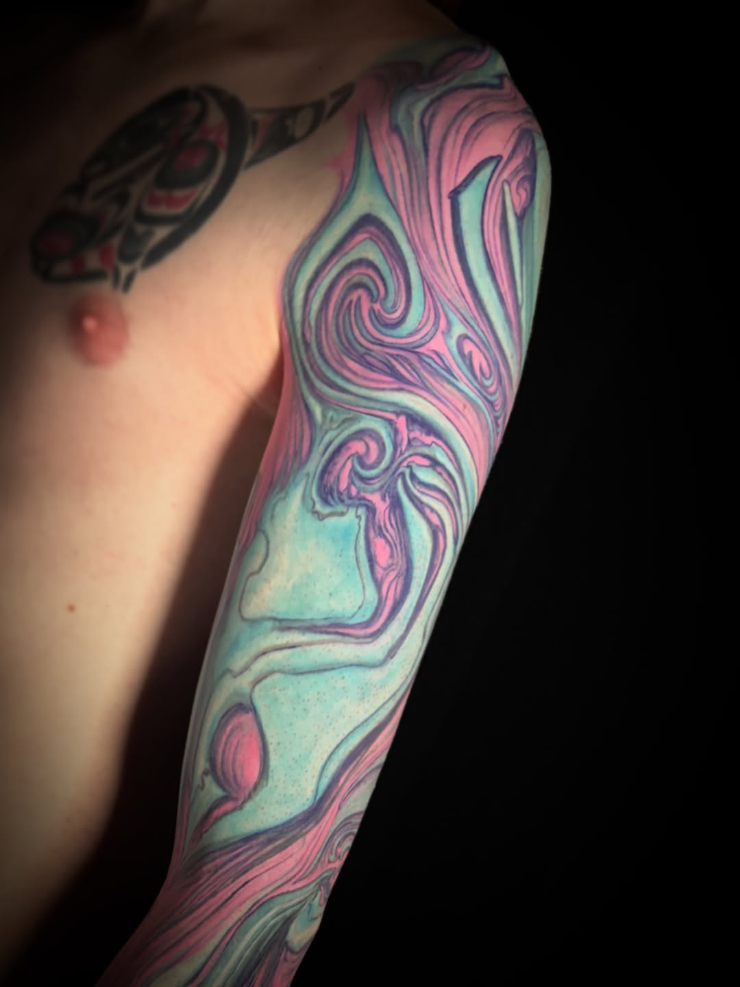 Tattoo by @adammillertattoos — trash_polka