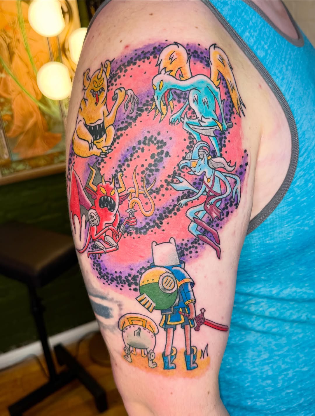 Tattoo by @sir_stabzalot — new_school
