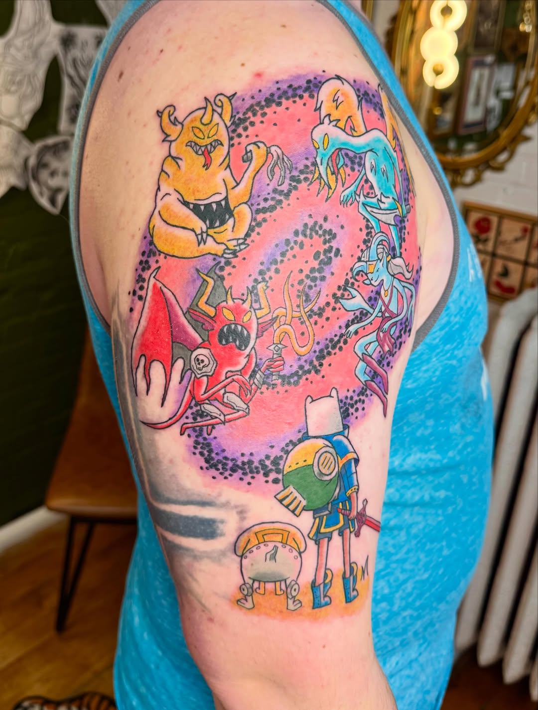 Tattoo by @sir_stabzalot — new_school