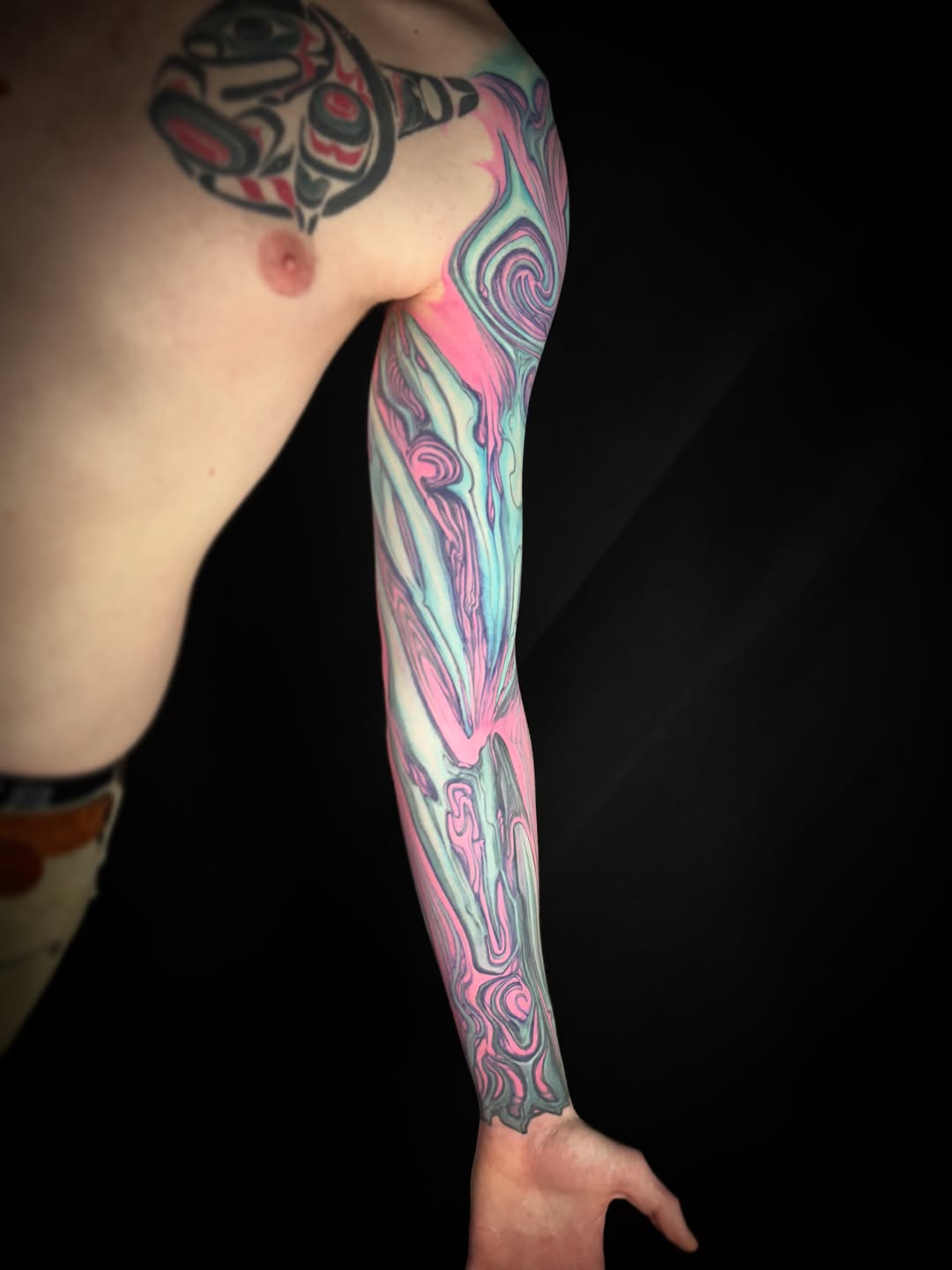 Tattoo by @adammillertattoos — trash_polka