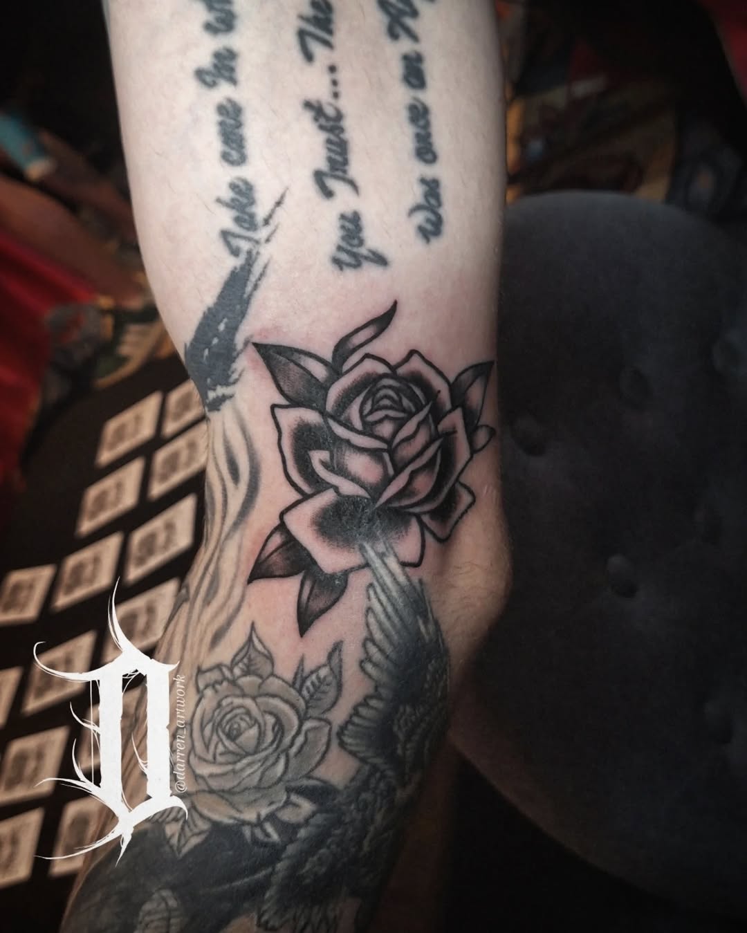 Tattoo by @darren_artwork โ black_and_grey, realism