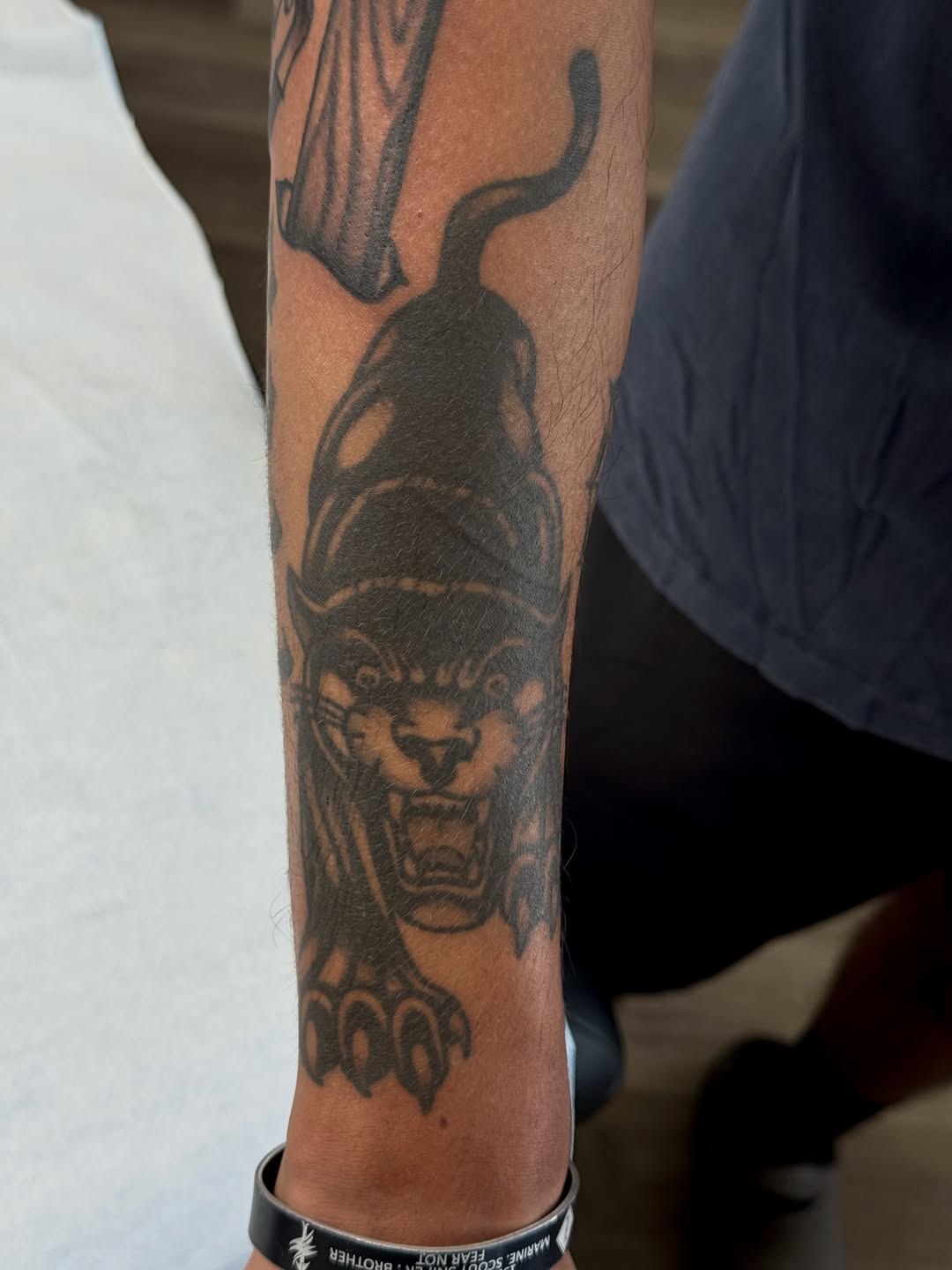 Tattoo by @jacob_paniagua โ american_traditional, black_and_grey