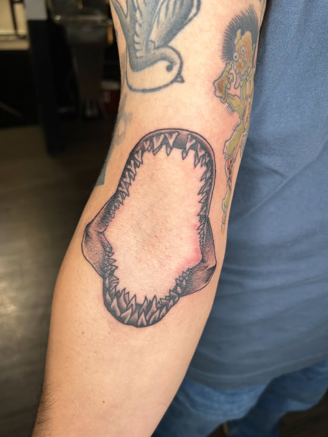 Tattoo by @reymon_tattoos — black_and_grey, realism