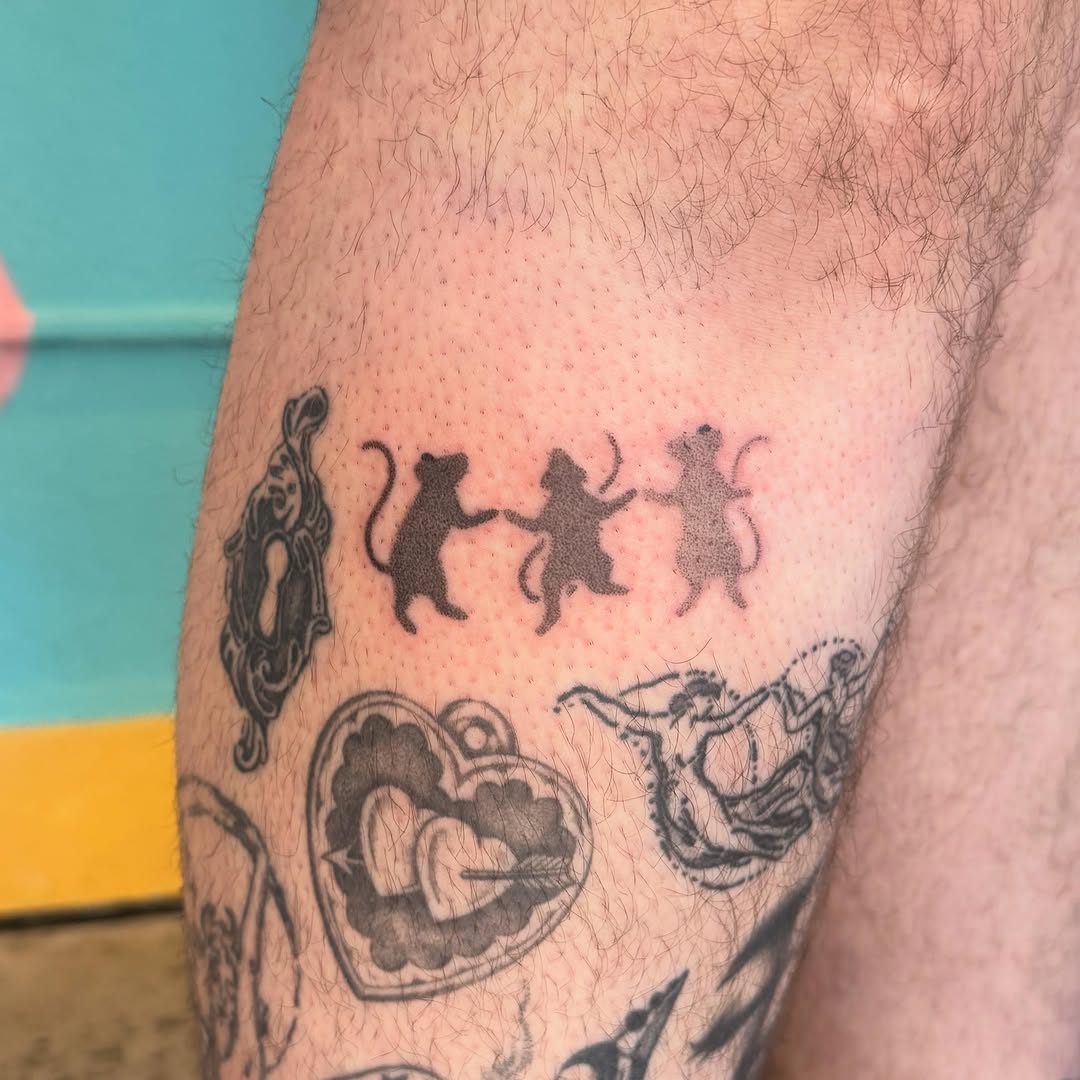 Tattoo by @ivy.alchemist — illustrative, blackwork