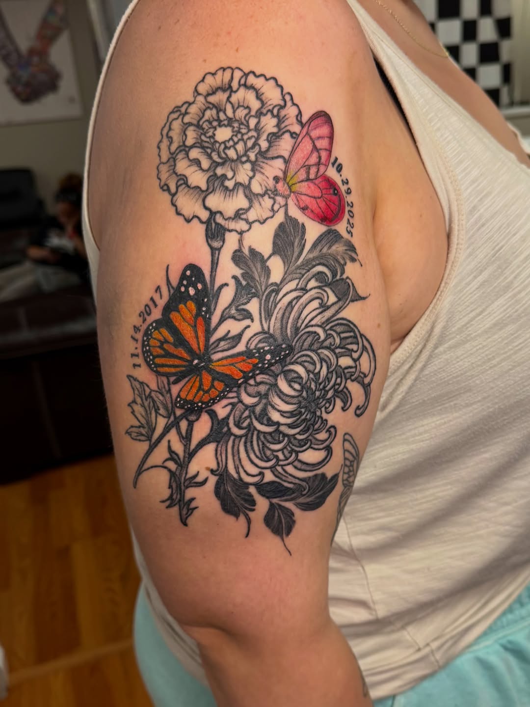 Tattoo by @tattoos_byskylar — black_and_grey