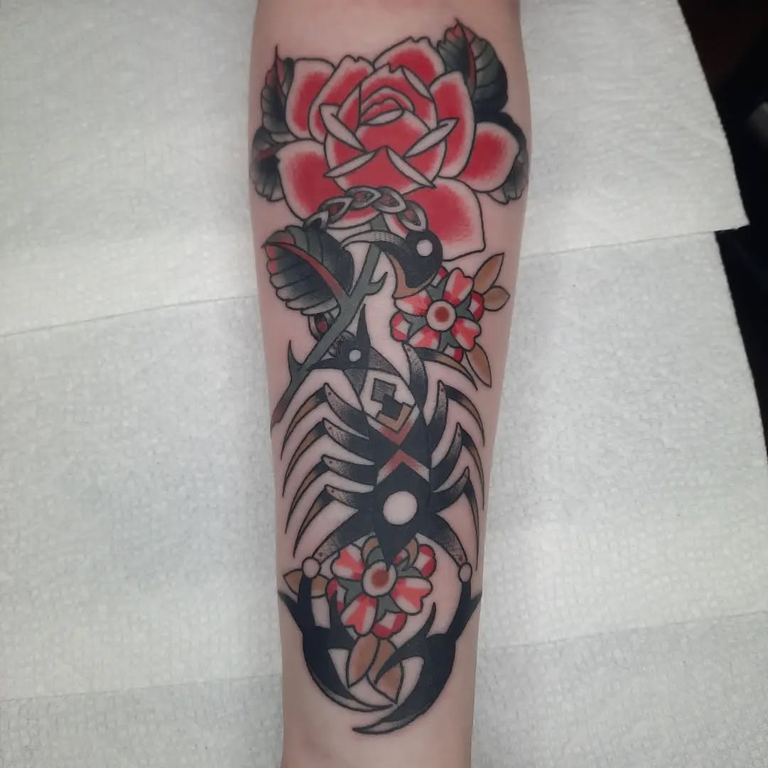 Tattoo by @k8carley_tattoos โ american_traditional