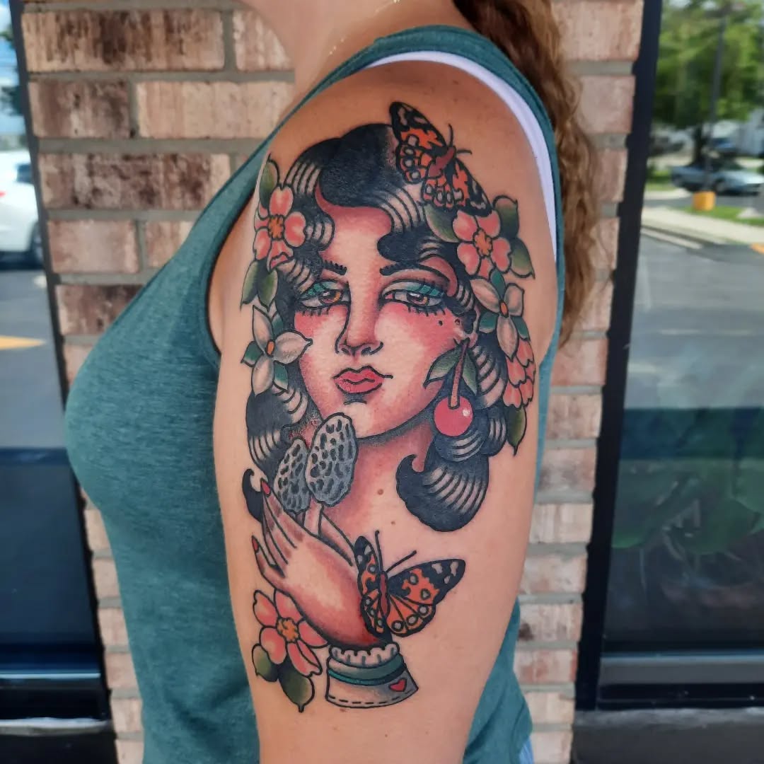 Tattoo by @k8carley_tattoos โ neo_traditional, realism