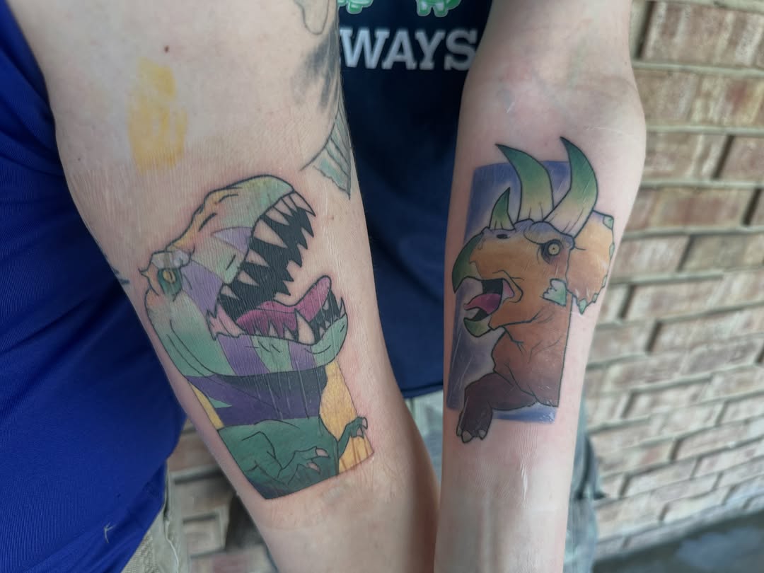Tattoo by @leethemillennial — new_school, anime