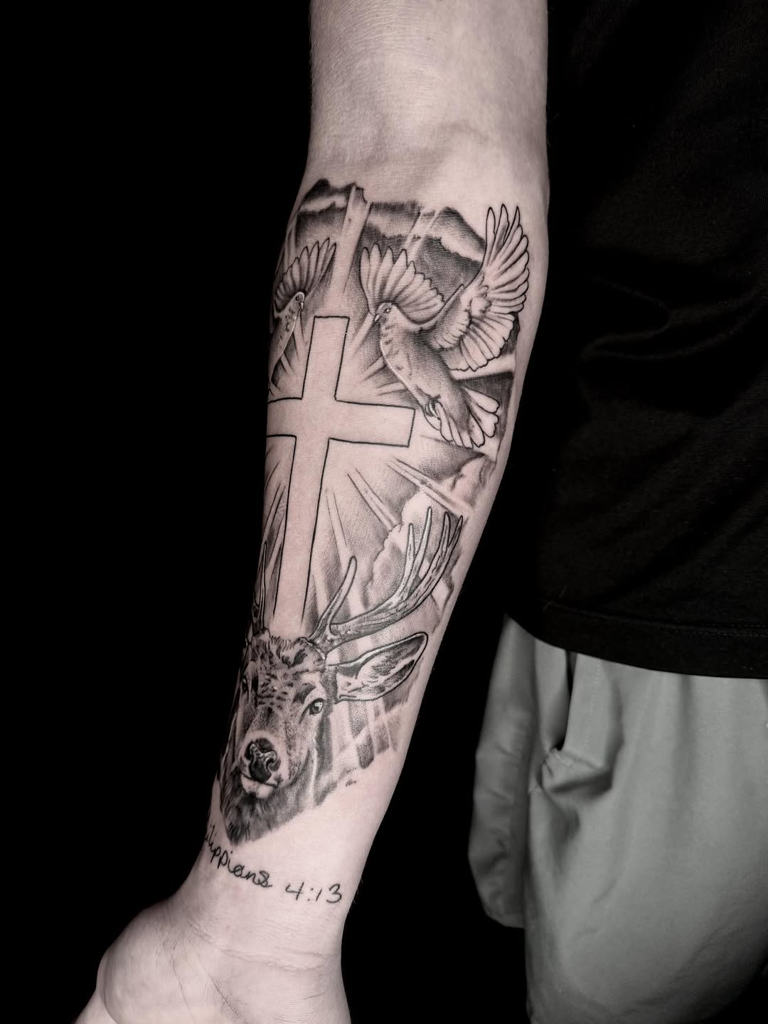 Tattoo by @codyglenntattoos — realism, black_and_grey