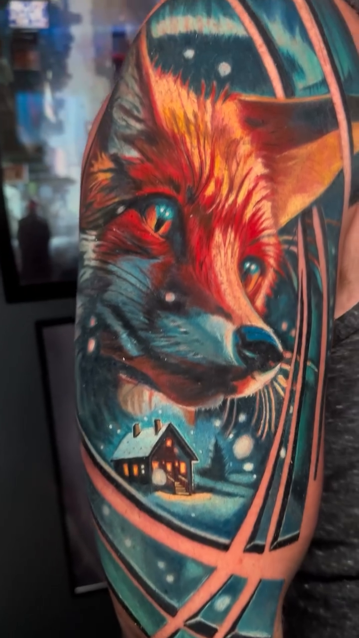 Tattoo by @herna.the.machine — realism, neo_traditional