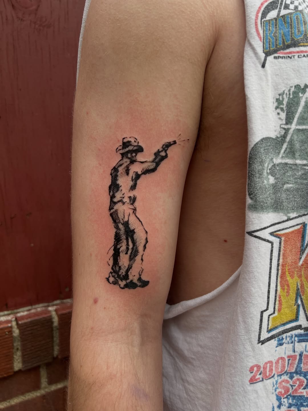 Tattoo by @divagirl_superstar — sketch, black_and_grey