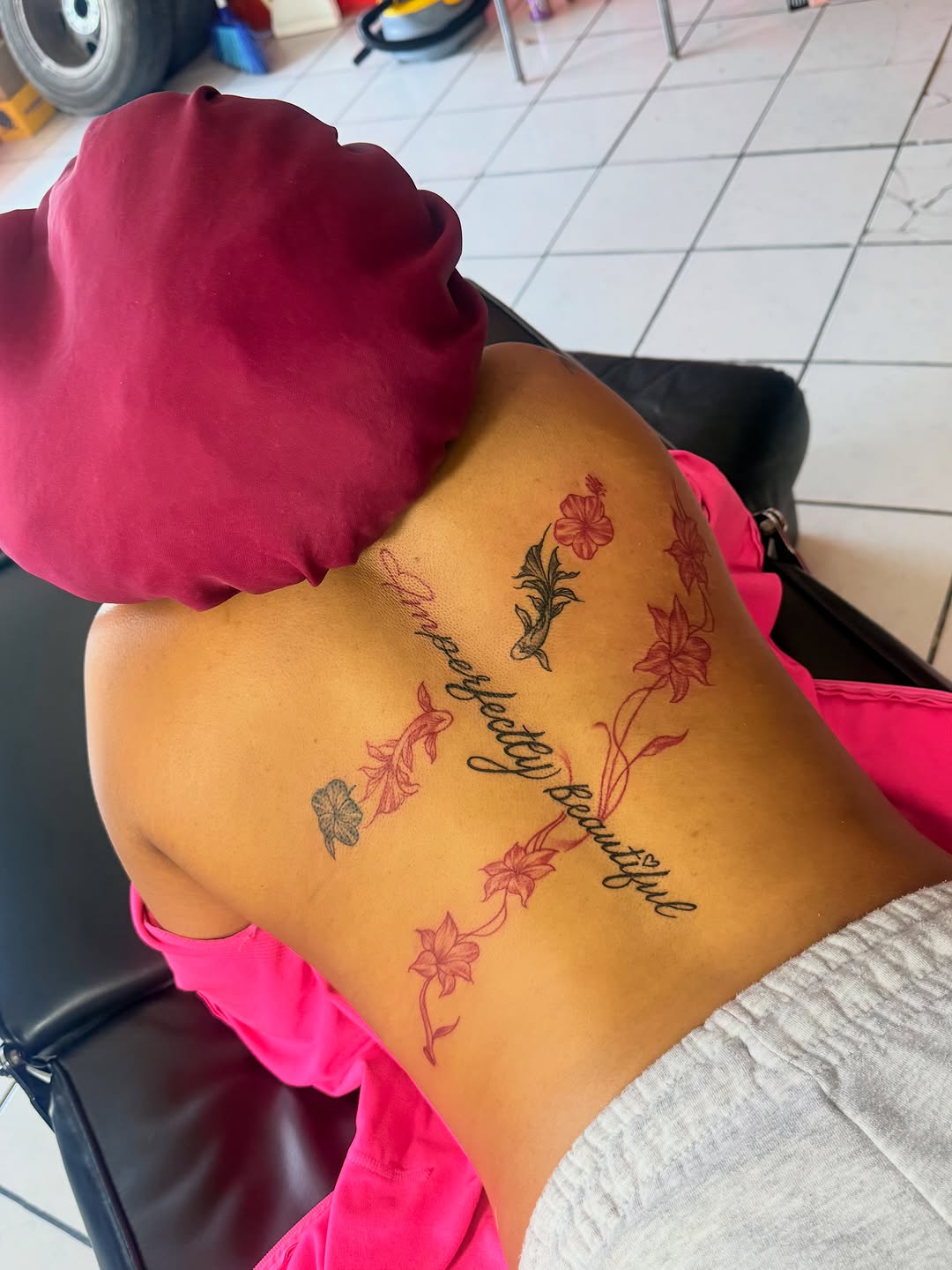 Tattoo by @grindhard_tattoos — fine_line, lettering_script